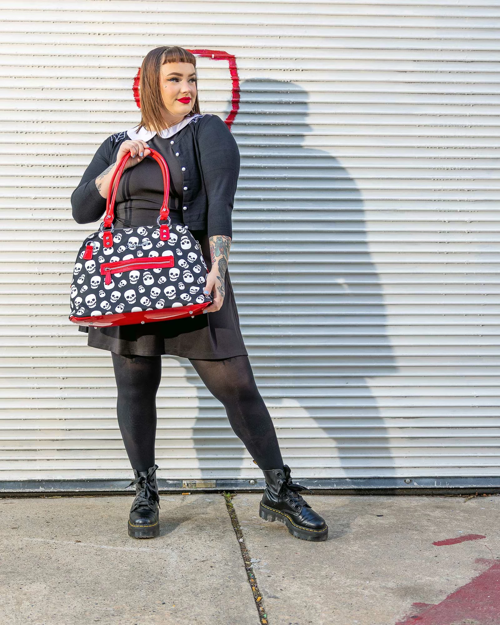 Coupon ???? SOURPUSS LUST FOR SKULLS TRAVEL BAG ???? - Image 2