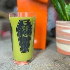 Outlet ???? SOURPUSS SKELETON PINT GLASS ????
