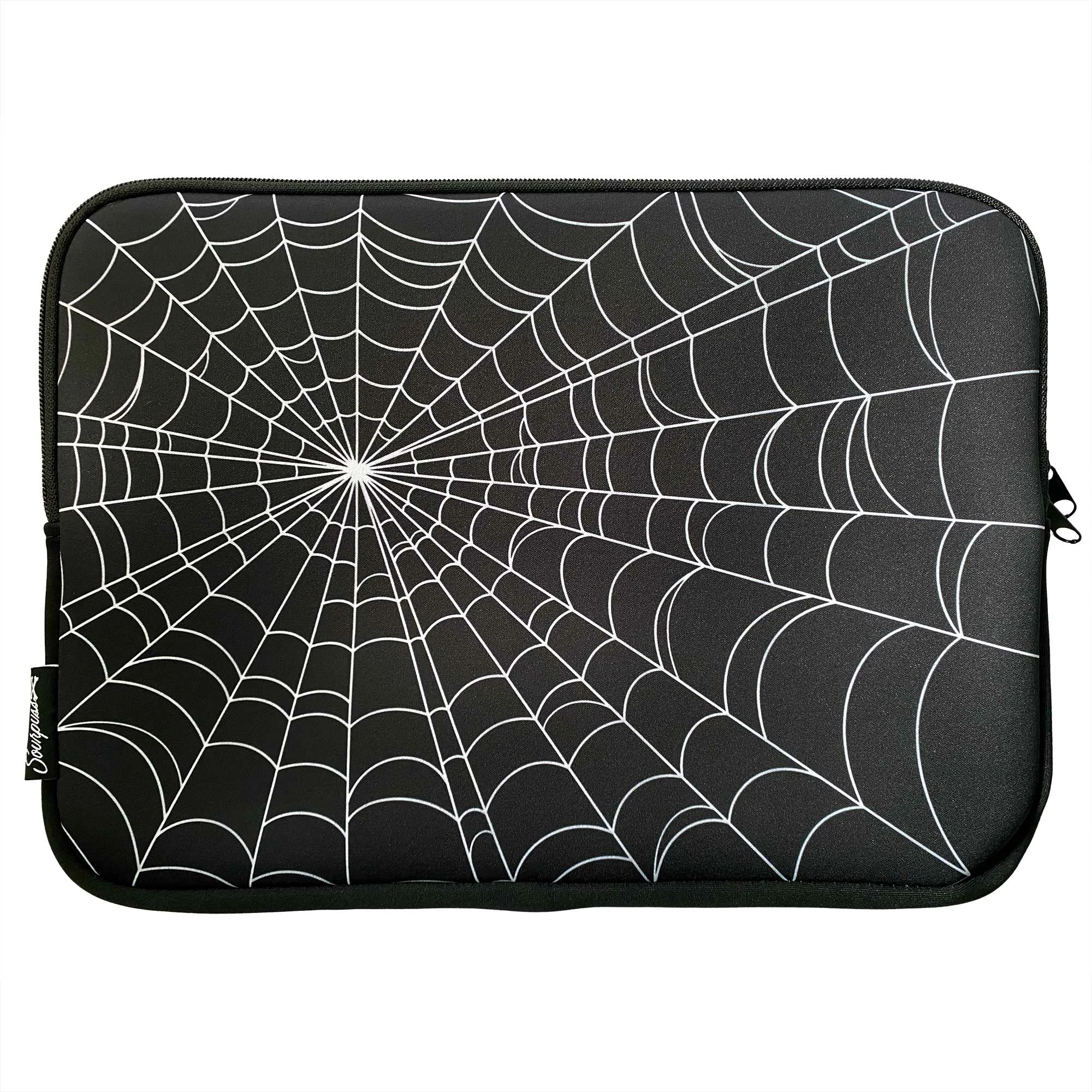 Cheap ❤️ SOURPUSS SPIDERWEB LAPTOP SLEEVE ❤️
