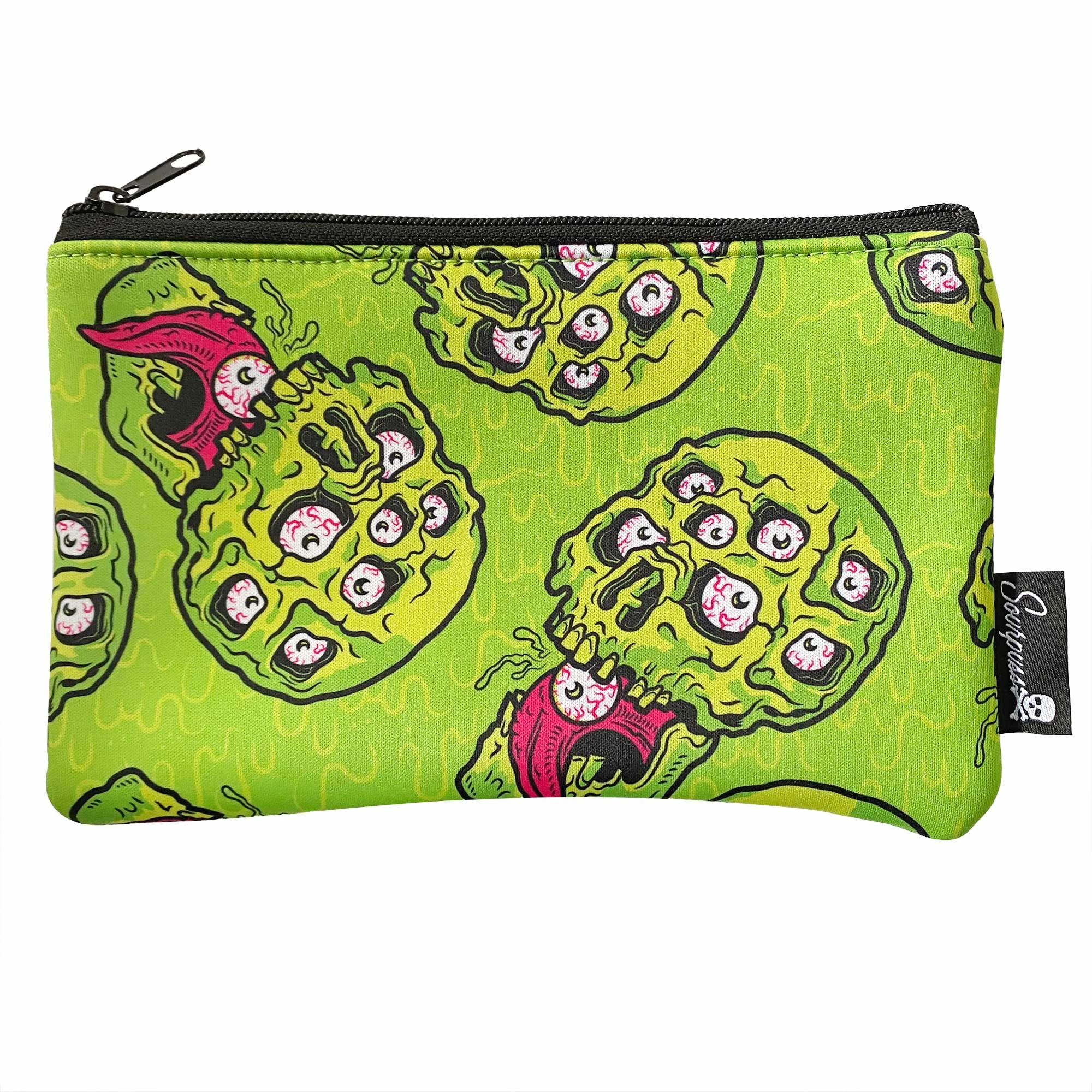 Cheapest ???? SOURPUSS GNARLY SKULL ZIP POUCH ????