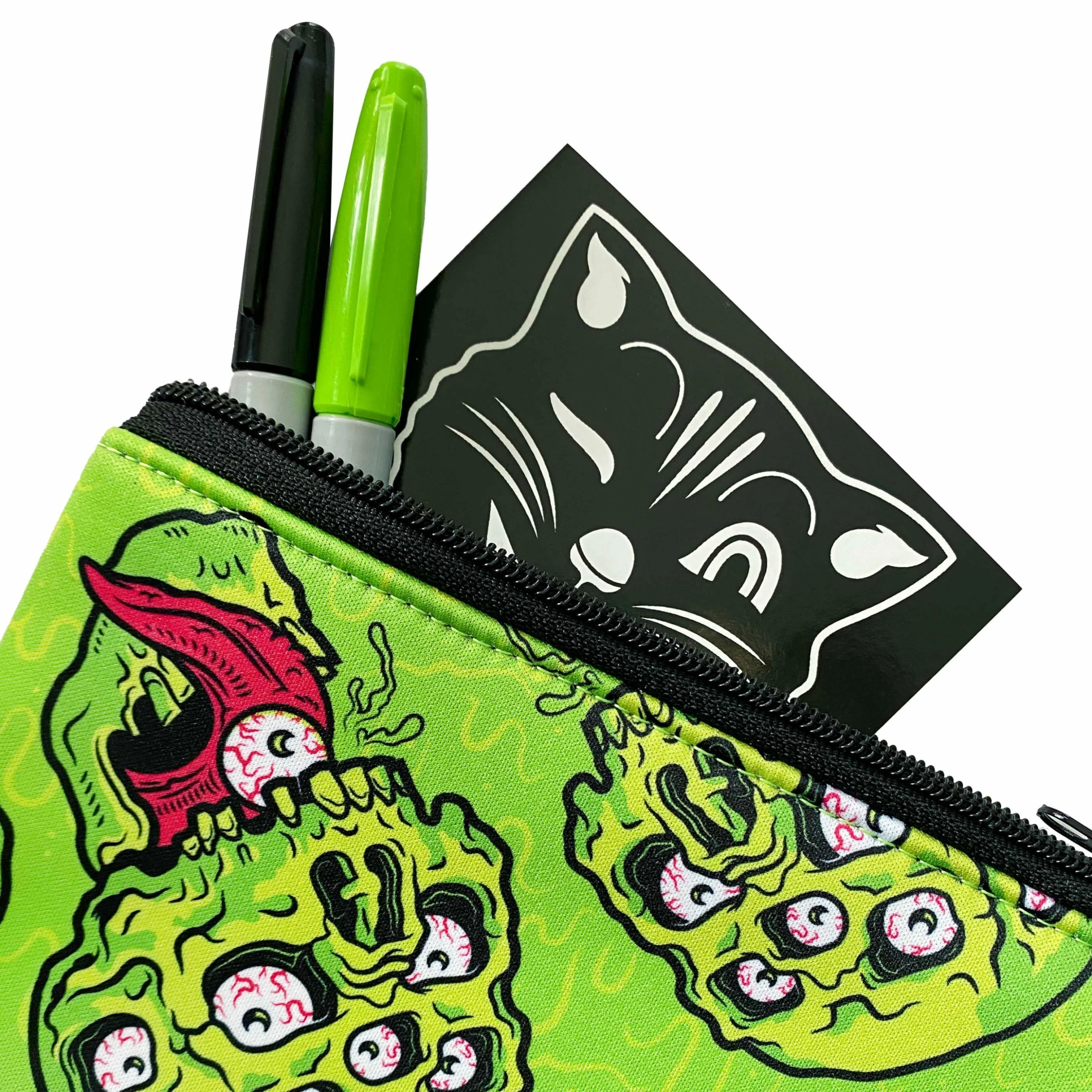 Cheapest ???? SOURPUSS GNARLY SKULL ZIP POUCH ???? - Image 2