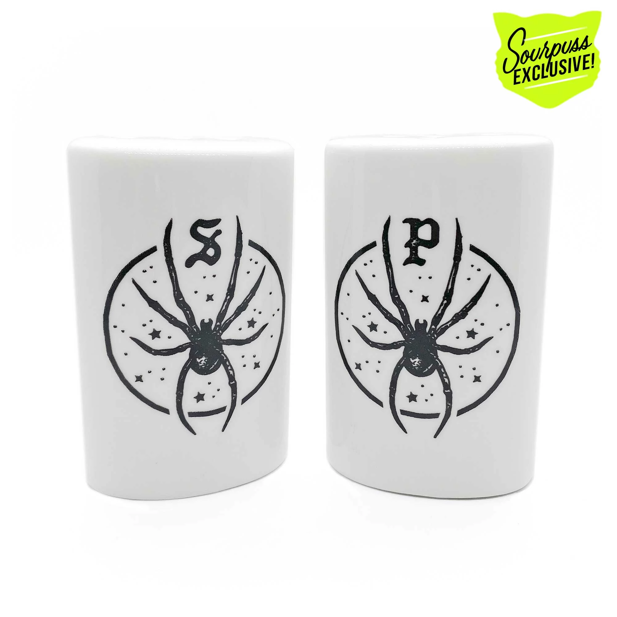 Outlet ???? SOURPUSS SPIDER SALT AND PEPPER SHAKERS ⌛ - Image 2