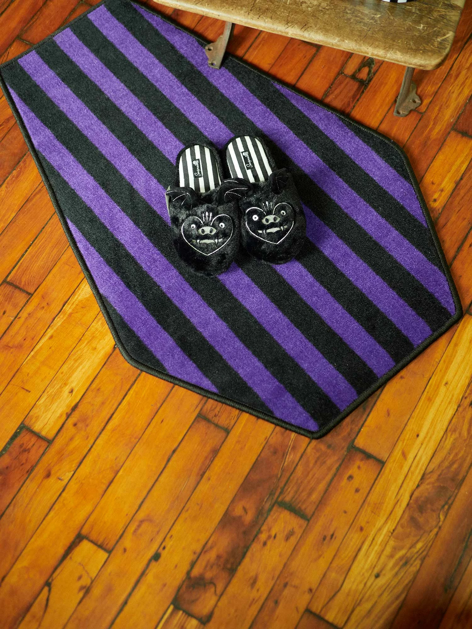 Promo ⭐ SOURPUSS COFFIN RUG BLACK/PURPLE ⭐ - Image 2