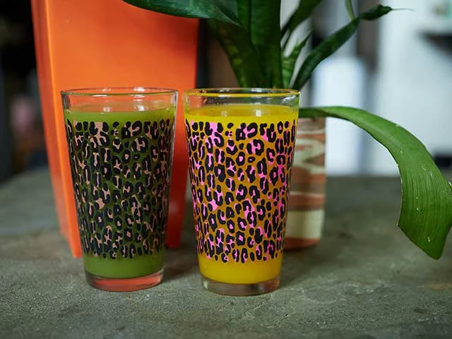 Brand new ⌛ SOURPUSS PINK LEOPARD PINT GLASS ???? - Image 2