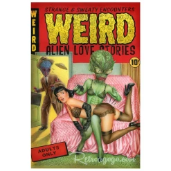 Brand new ???? P'GOSH WEIRD ALIEN LOVE STORIES PRINT ????