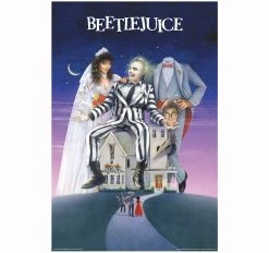 Best Pirce ???? BEETLEJUICE MOVIE POSTER ????