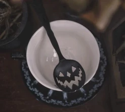 Deals ???? LIVELY GHOSTS HAUNTED HALLOWS TEA SPOON BLACK ????