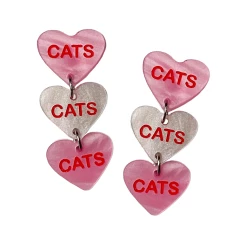 Flash Sale ???? CATS CATS CATS ???? CANDY HEART EARRINGS ????