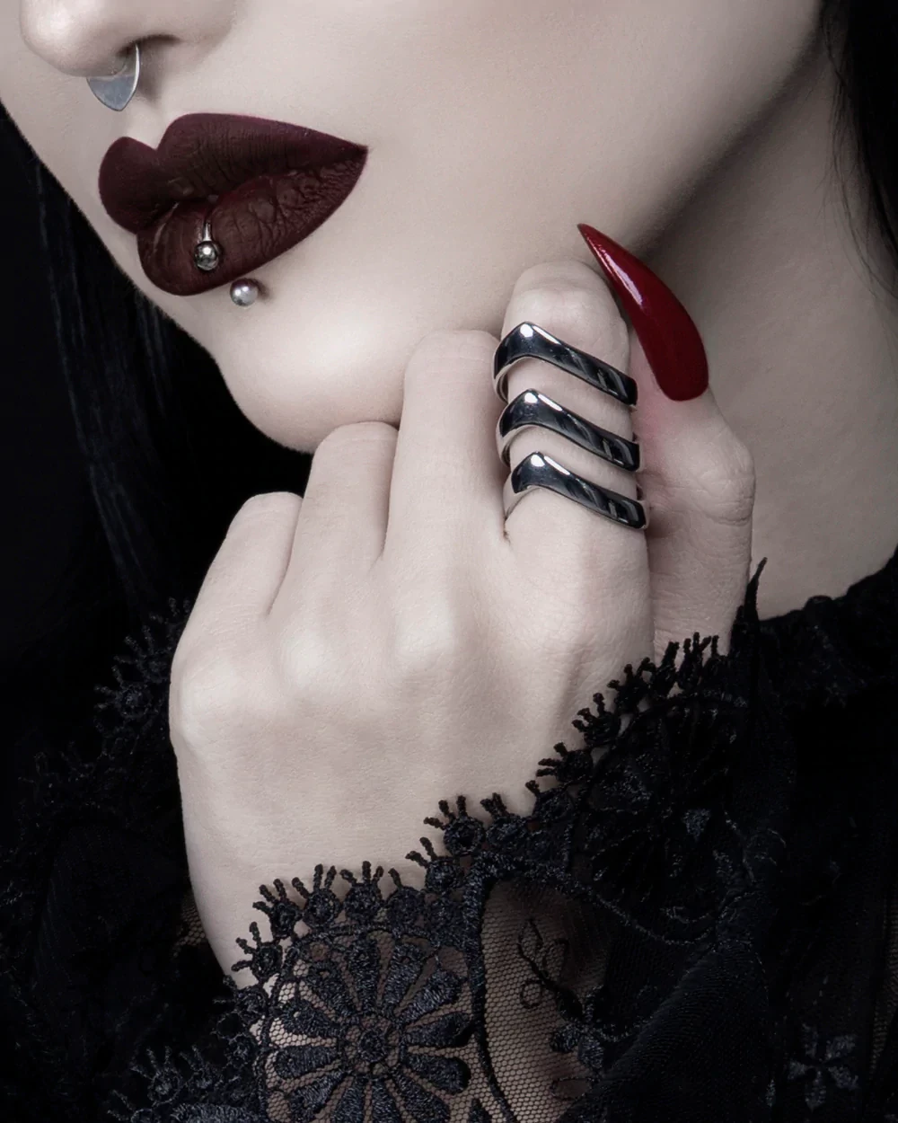 Wholesale ???? ROGUE + WOLF CHASE RING MIRROR STEEL ???? - Image 3