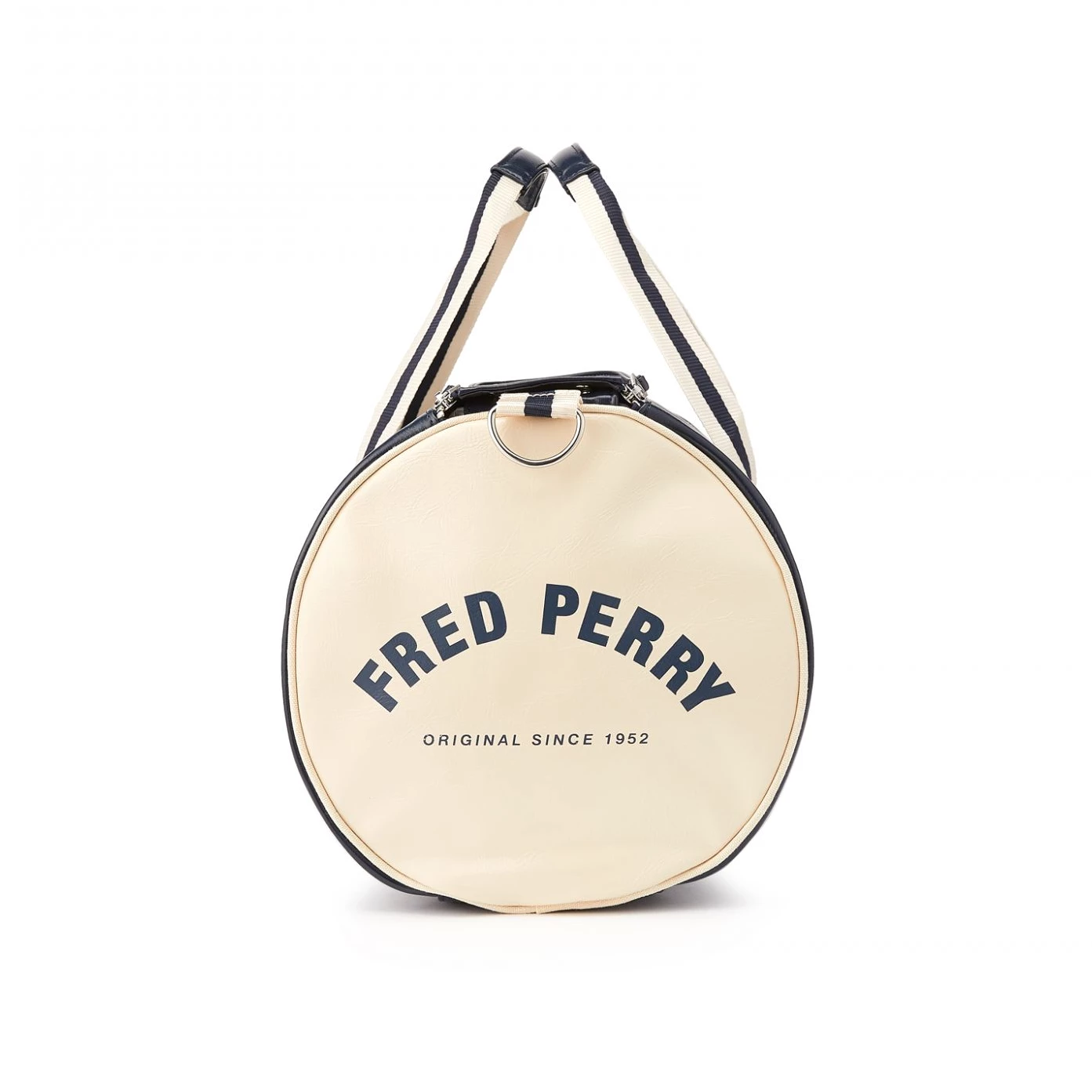 New ???? FRED PERRY CLASSIC BARREL BAG NAVY/ECRU ???? - Image 3