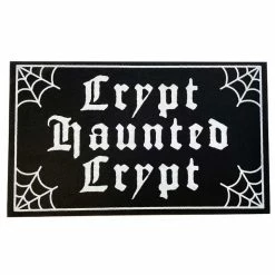 Coupon ❤️ SOURPUSS CRYPT HAUNTED CRYPT DOORMAT ????