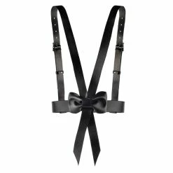 Best Sale ???? DARLING BOW FAUX LEATHER HARNESS ✔️