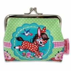 Coupon ???? RETRO A GO GO SUGARLAND POLKA DOT DONKEY COIN PURSE ????