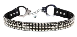 Brand new ???? 3 ROW PYRAMID STUDS AND HANDCUFF BELT ????