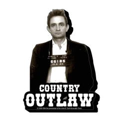 New ❤️ FUNKY CHUNKY JOHNNY CASH OUTLAW MAGNET ????