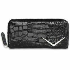 New ✨ LIQUORBRAND CROCODILE WALLET BLACK ✔️