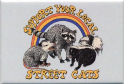 Best reviews of ❤️ SUPPORT YOUR LOCAL STREET CATS MAGNET ????