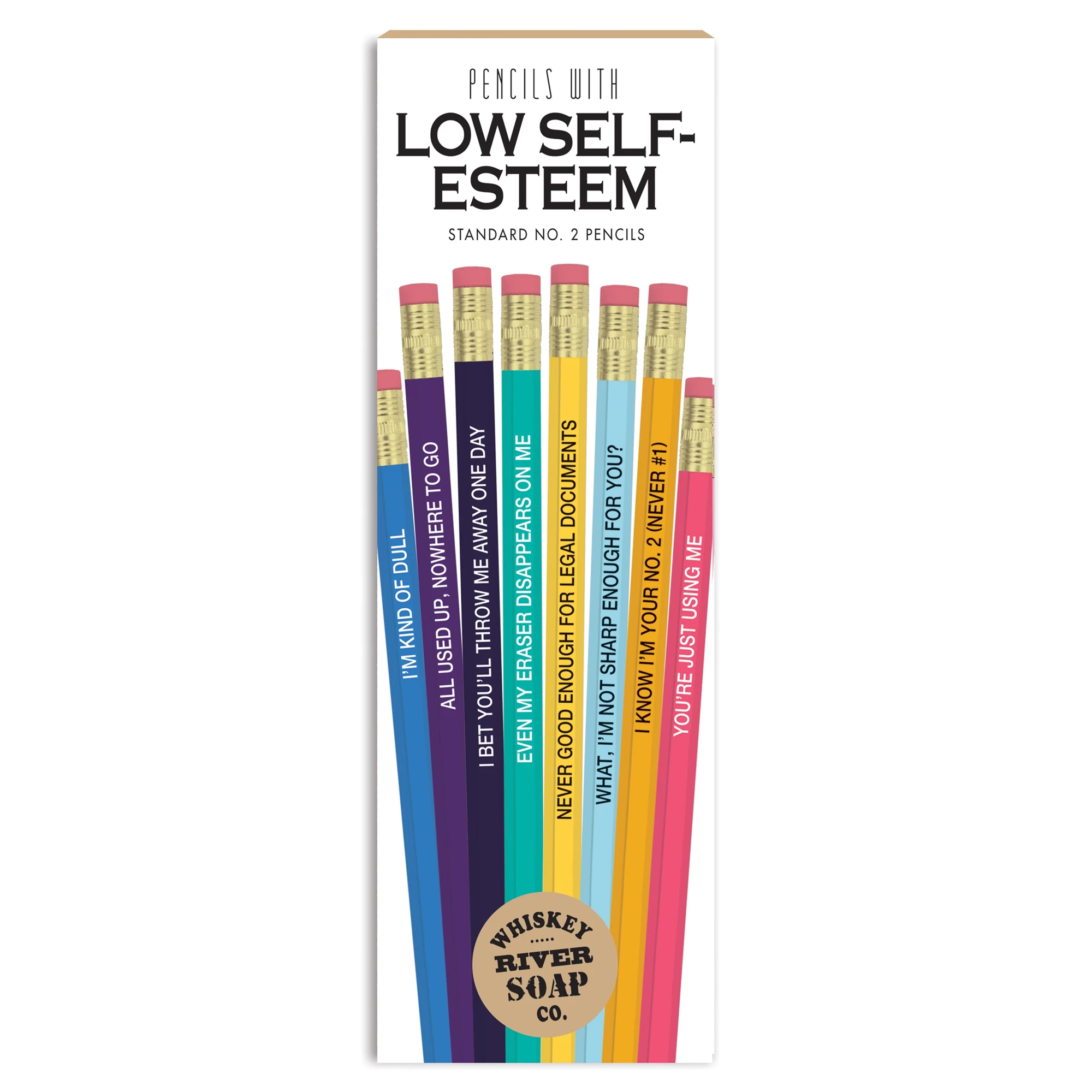 Cheap ???? WHISKEY RIVER SOAP CO. LOW SELF-ESTEEM PENCILS ???? - Image 2