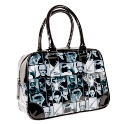 Promo ???? ROCK REBEL UNIVERSAL MONSTERS RETRO TILE BOWLER ???? HANDBAG ✨
