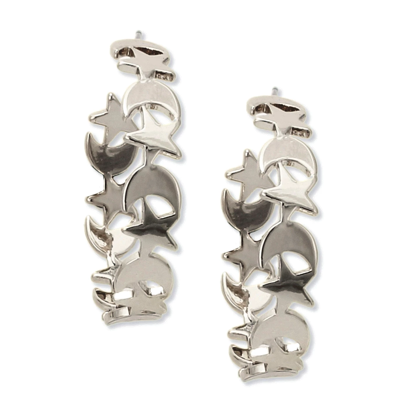 Discount ???? MOON & STARS HOOP EARRINGS ❤️