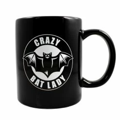 Cheapest ???? SOURPUSS CRAZY BAT LADY COFFEE MUG ????