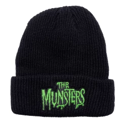 Brand new ???? ROCK REBEL THE MUNSTERS LOGO BEANIE ????