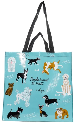 Cheap ???? PEOPLE TO MEET: ???? DOGS SHOPPER TOTE BAG ✔️
