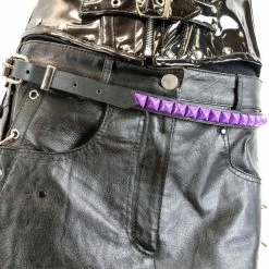 Flash Sale ???? SINGLE ROW PYRAMID STUD BELT PURPLE ????