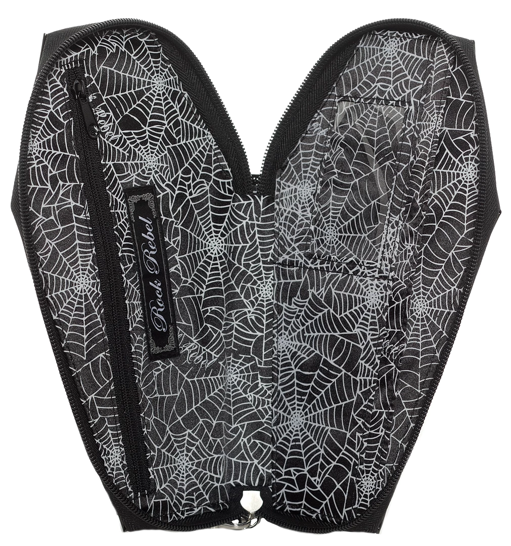 Best Pirce ❤️ ROCK REBEL MONSTER COLLAGE COFFIN WALLET ???? - Image 3