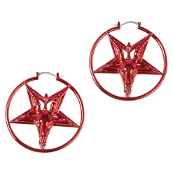 Best reviews of ???? KILLSTAR SEEING RED HOOP EARRINGS ❤️