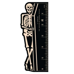 Cheapest ✔️ HELLCATS USA SKELETON MAGNET RULER BLACK ????