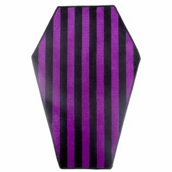 Promo ⭐ SOURPUSS COFFIN RUG BLACK/PURPLE ⭐