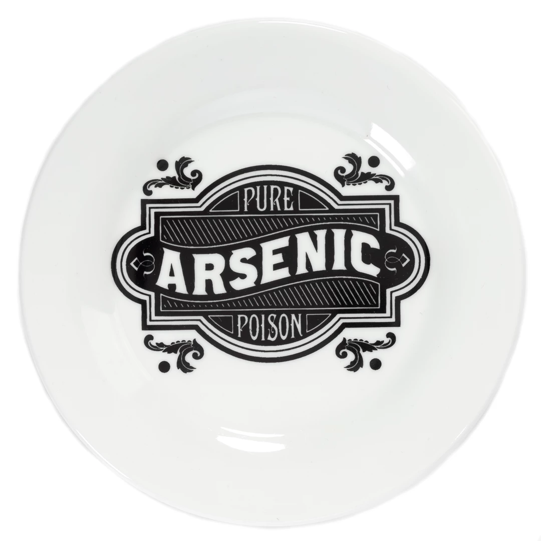 Best Pirce ???? SOURPUSS ARSENIC DESSERT PLATE ????