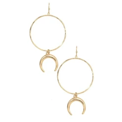 Coupon ???? VOID & ESSENCE DANGLE EARRINGS GOLD ????